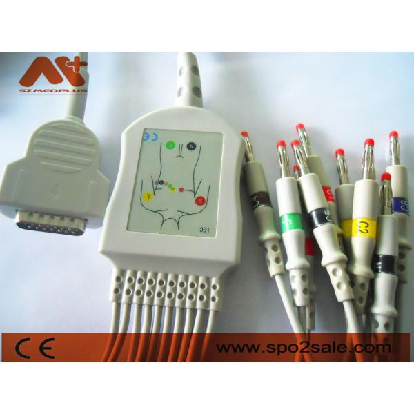 Здравоохранение GE совместимое Непосредственн-соединяет кабель EKG - 2104727-001