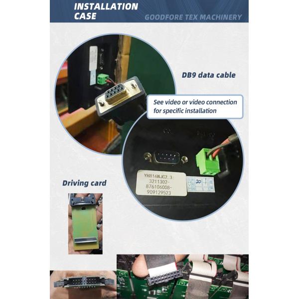 Части ткани Retrofitting шкафа JC700 управлением Grosse электрические для сплетя теней