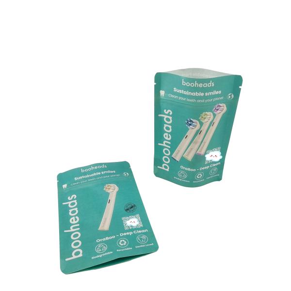 Biodegradable Bag For Body Lotion Bath Salt Shower Gel Food Packaging Bags Zip Lock Stand Up Pouch