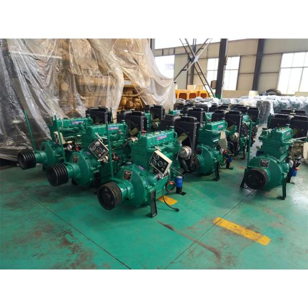 Дизельный двигатель Weifang R4110ZLP 75 кВт/100 л.с. 2000 об/мин с муфтой сцепления и ременным шкивом для стационарного привода
