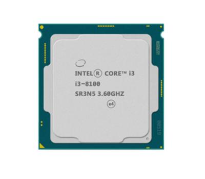 Core I3-8100 SR3N5  I3 Series Desktop Computer Processor 6MB Cache up to 3.6GHz