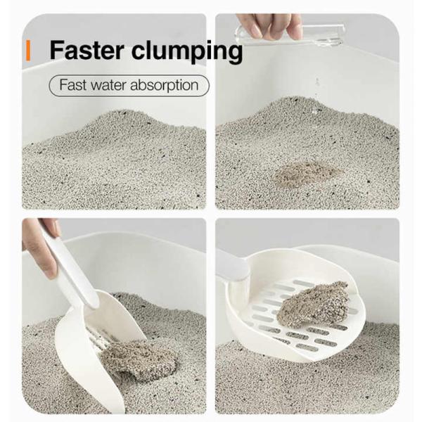 Pet Products Low Tracking Clumping High Absorbency Odor Control Dust Free Bentonite Kitty Litter