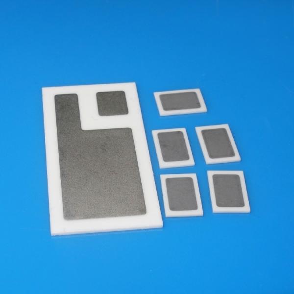 Al2O3 Thick / Thin Film Ceramic Substrates Acids Alkalis Resistant Non Hazardous Substances