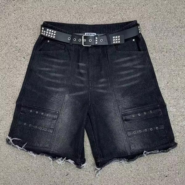 Fabricant de jeans personnalisés jeans baggy personnalisés Mid Taist 100% coton jeans logo en relâchement pour hommes