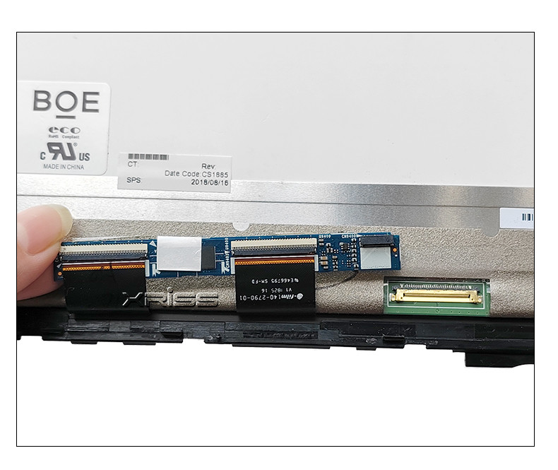 30pin ноутбук полная сборка FHD IPS LCD сенсорный дисплей Digitizer для HP 15U G5