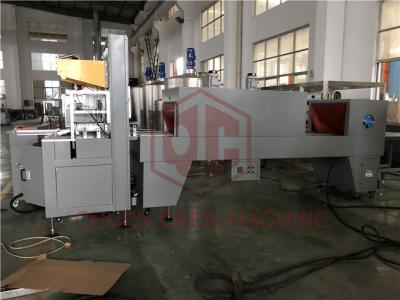Auto Plastic Bottle Water Production Line With Shrink Wrapping Machine