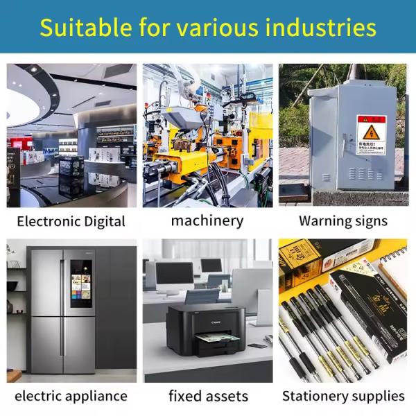 Glossy Thermal Transfer Label With Permanent Adhesive