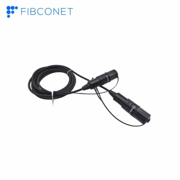 Chinese Drop Cable Assemblies ODF Wiring Devices Mini LC/APC Waterproof Connector Cable