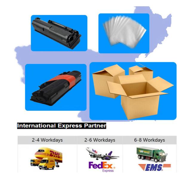 Compatible Black TK - 350 Toner Cartridges For Kyocera FS - 3140MFP