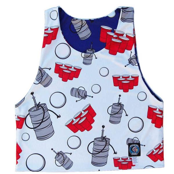 Polyester Women's Custom Lacrosse Pinnie Practical Multiscene