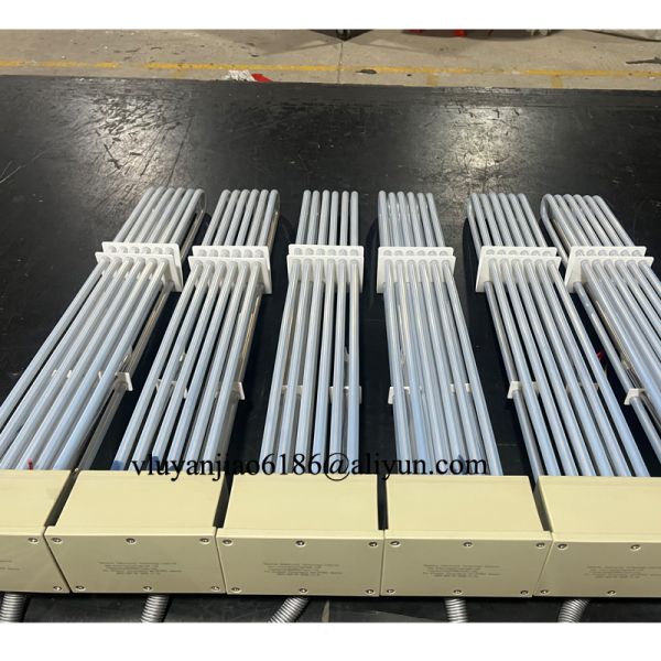 4000 watt 6 Element Fluoropolymer(PTFE) immersion heaters 21″ Hot Zone – 30″ Overall Length