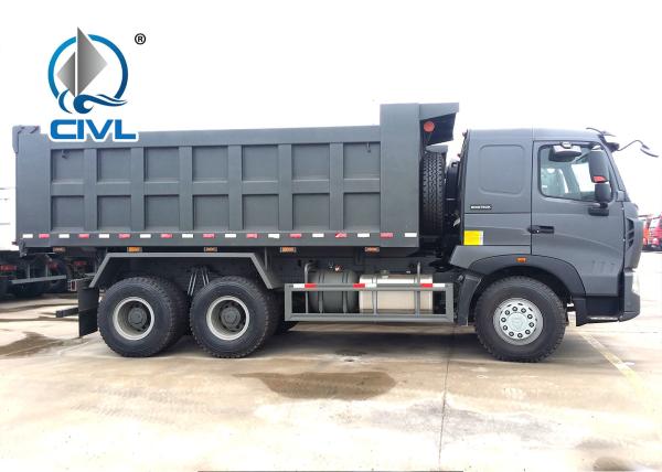 12 Tires Heavy Duty Dump Truck 60 Ton / Howo Tipper 6x4 Sinotruk Dump Truck