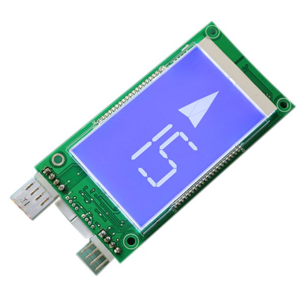 High Quality White LED Light Color Cop Lop LCD Display  Elevator Display Board