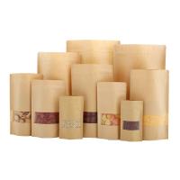 Sacos de papel transparentes do alimento da janela 150gsm para o empacotamento de pão