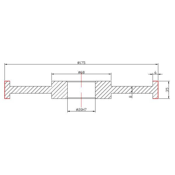 1A1 Electroplated CBN Grinding Wheels For Woodturners Aggressive Bond And Durability