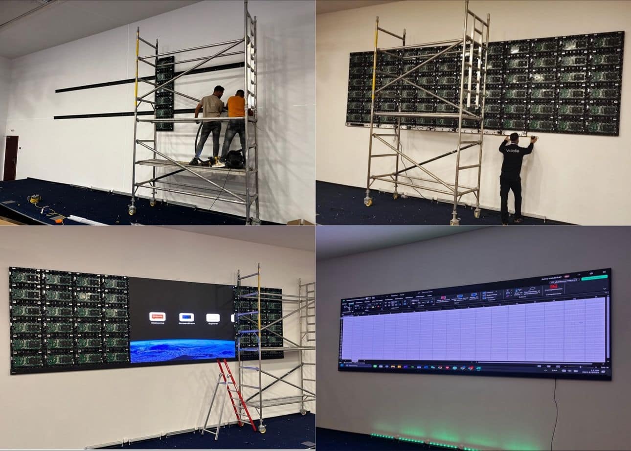 Литые алюминиевые экраны для аренды. Заводские цены. Универсальные HD LED экраны для конференц-залов, церквей и свадеб. COB P1.25
