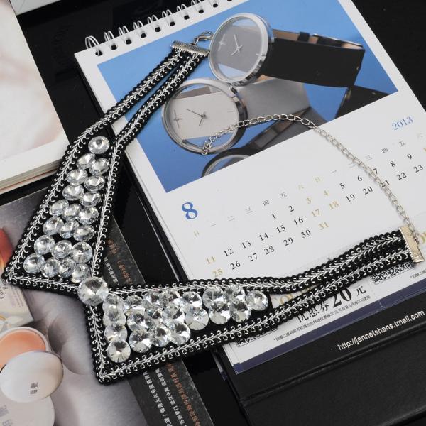 Rhinestones Decorative Chocker Collar Fashional Accessories Dance Wear Accessories