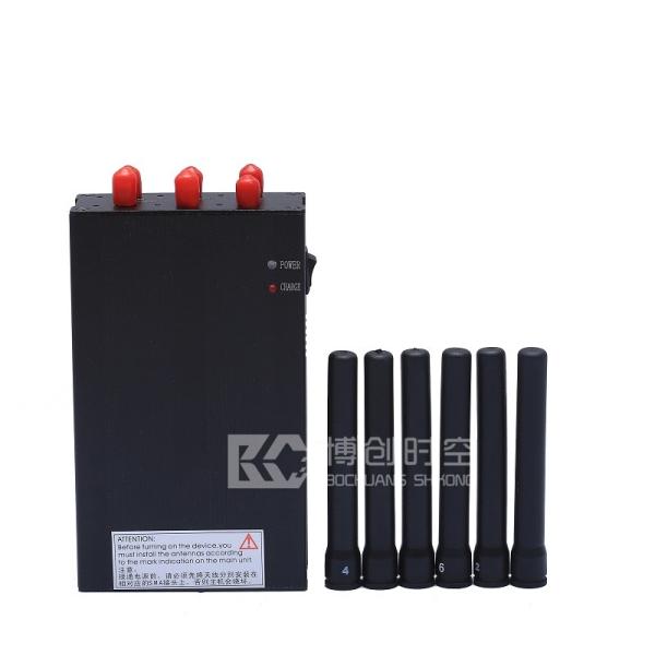 6 band frequency GSM 3G 4G GPS WiFi Lojack jammer is used for personal and vehicle to prevent the location of the masker