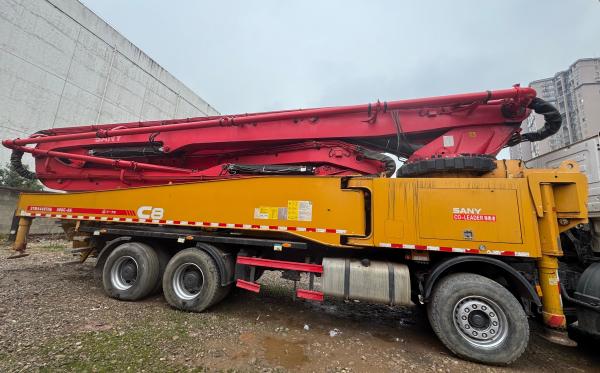 Hot Sale 2018 Sany CO-LEADER 56M Second Hand Concrete Pump Truck Supply From China