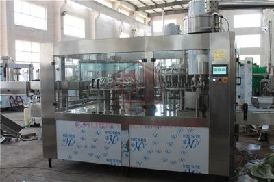 8000BPH Big Capacity Juice Bottling Machine Glass And Plastic Bottle Filling And Packing