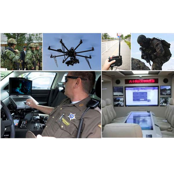 Аудио видео- ячеистая сеть мини NLOS беспроводное 36dBm Kimpok DC12V IP