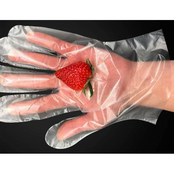 PE Disposable Plastic Gloves For Kitchen Restaurant Cooking Industrial Medical Cleaning
