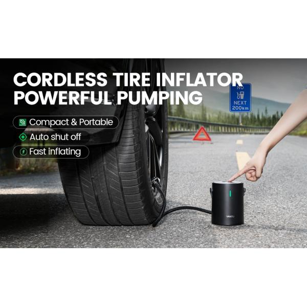 12V 150psi Electric Automatic Inflatable Car Tyre Air Pump Compressor Machine YANTU A05