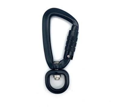 4KN Aluminum Climbing Carabiner Self Locking Type Climbing Carabiner