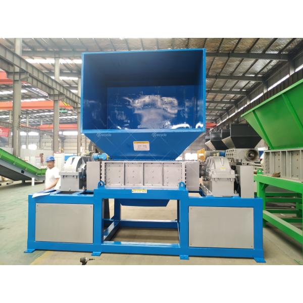 Industrial Shredders Solid Waste Shredding Machine Metal Double Shaft Shredder With 2 Shafts Twin Shaft Automatic Shredder