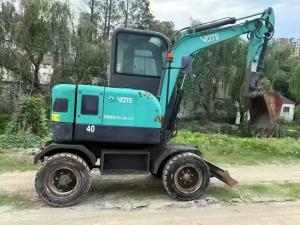 4-Ton Mini Excavator Used Crawler Excavator with 60L Fuel Tank 75L Hydraulic