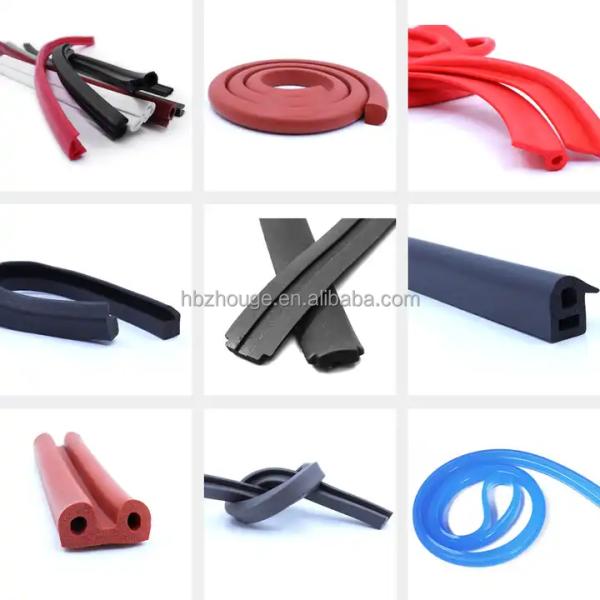 Smooth Surface EPDM Window Door Seal Rubber Profile for Glass Customer's Request