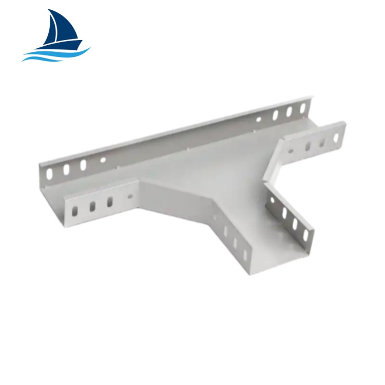Stainless Steel Three Way Electrical Cable Tray Fittings Cable Wire Management Solution