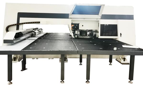 6mm Aluminum Plate Servo Type 600hpm CNC Turret Punching Machine