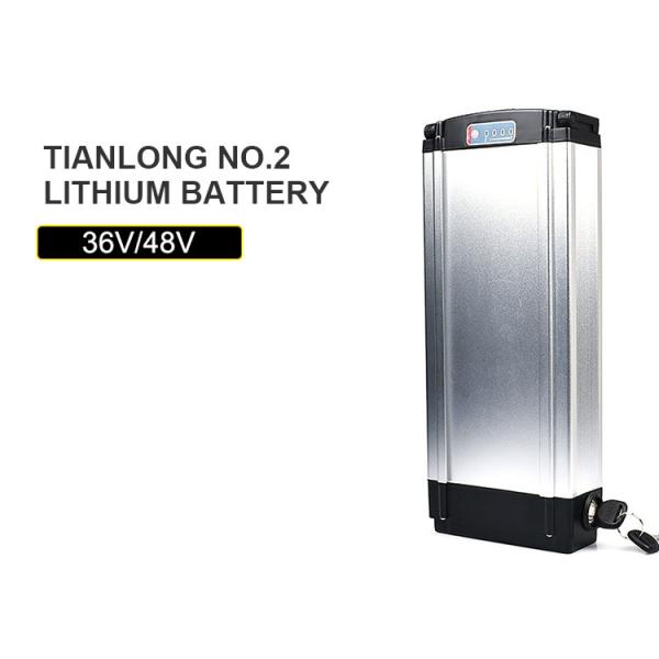 Portable 48v Battery Pack For Ebike Rear Rack Battery Rear Mounted Lithium Battery