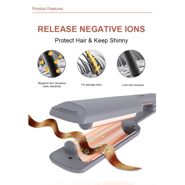 Beachy Waves Two Inch Barrel Curling Iron Dual Voltage 100-240V