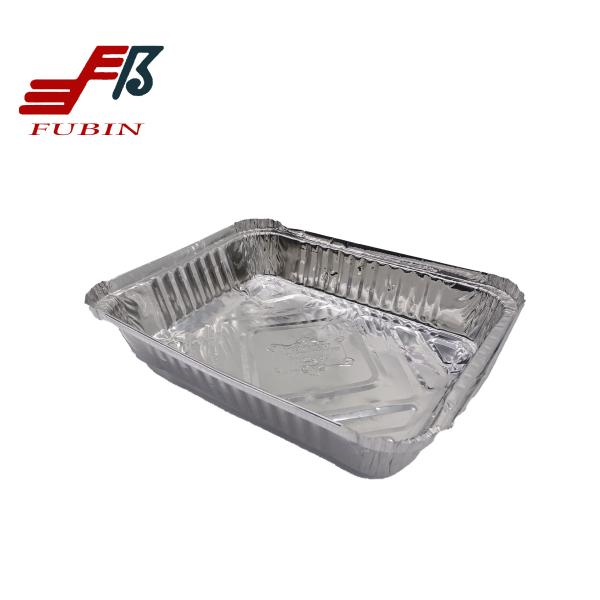 Microwave Oven Rectangular Foil Trays For Catering