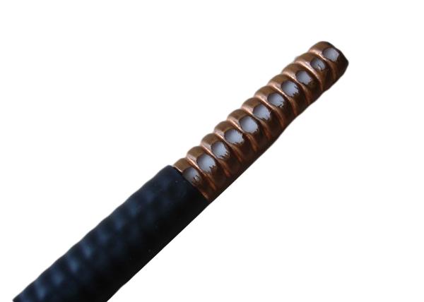 Copper Tube Radiating Cable For Tunnels, Coupling 1-1/4 Inches  Leaky Feeder Cable With PE Jacket