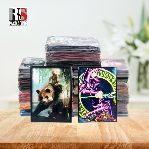 Protector de cartão personalizado Yugioh Anime Manga Matte MTG Protector de cartão