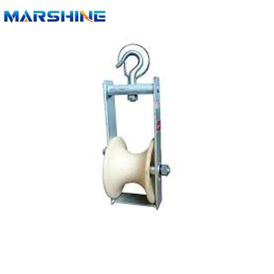 Conductor Electric Cable Roller Sheave Block For Aerial Cable Stringing