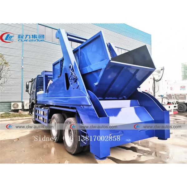 12cbm Sinotruk HOWO 6X4 Swing Arm Garbage Truck