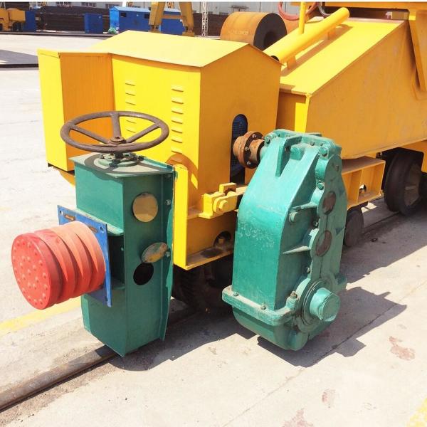 Load Rail Wheel Double Girder Gantry Crane Lifting Stone Blocks 50 Ton 380V 50Hz