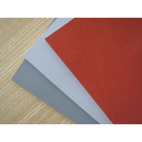 Aislamiento de calor doble de la hoja de la goma de silicona de la tela de la impresión