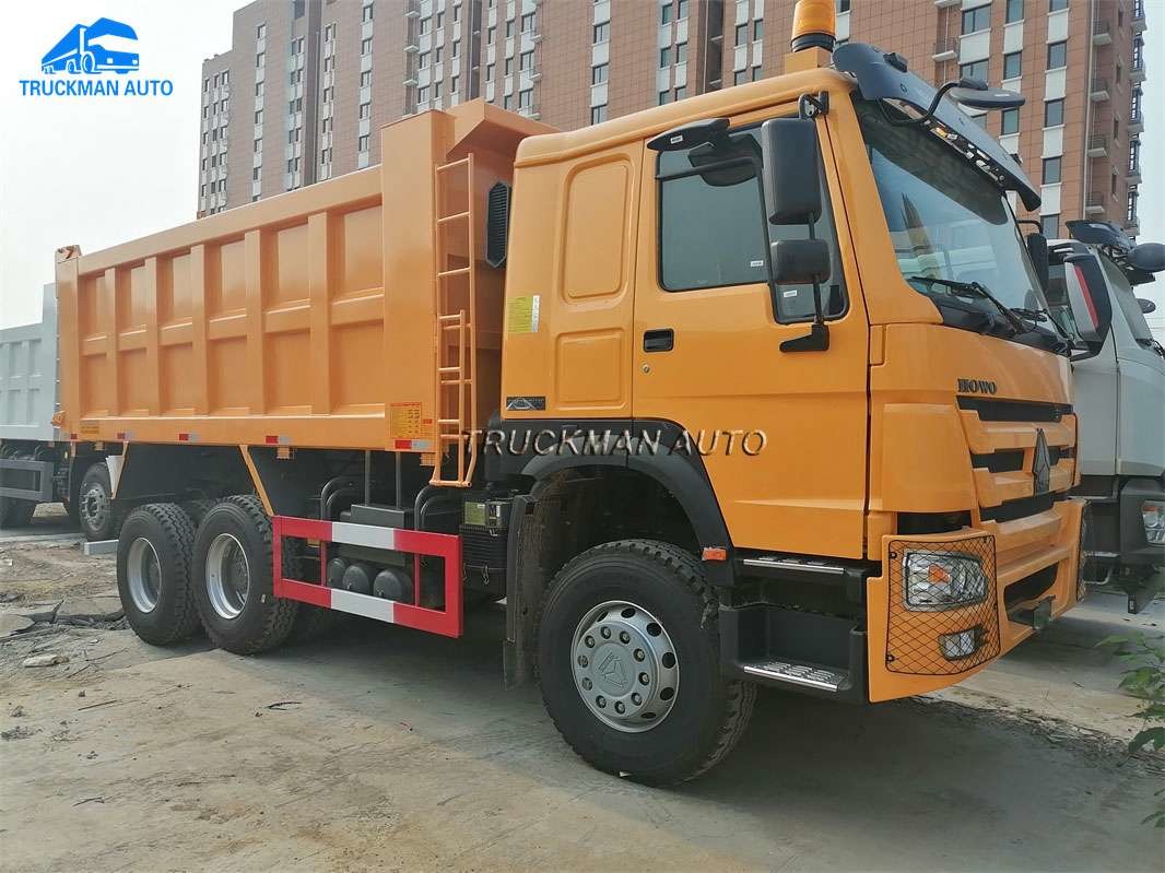 10 строительство тележки Tipper колеса 371HP SINOTRUK HOWO 6x4