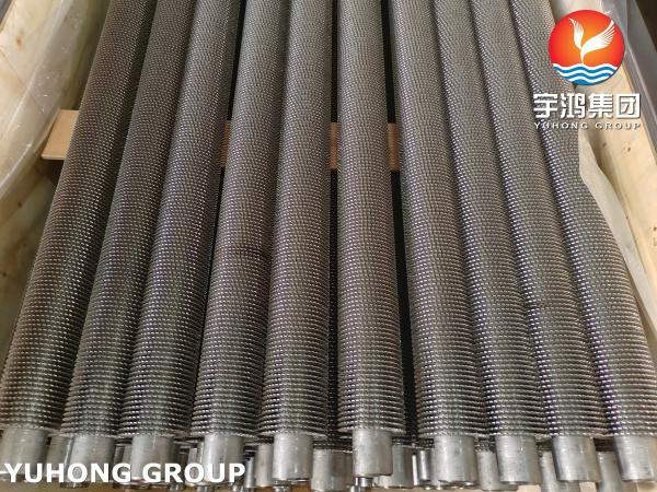 ASME SA192 Serrated Fin Tube For Waste Heat Ecovery System Gas Cooler