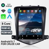 écran tactile comportant par radio de 9.7inch Chevrolet Cruze Android 11