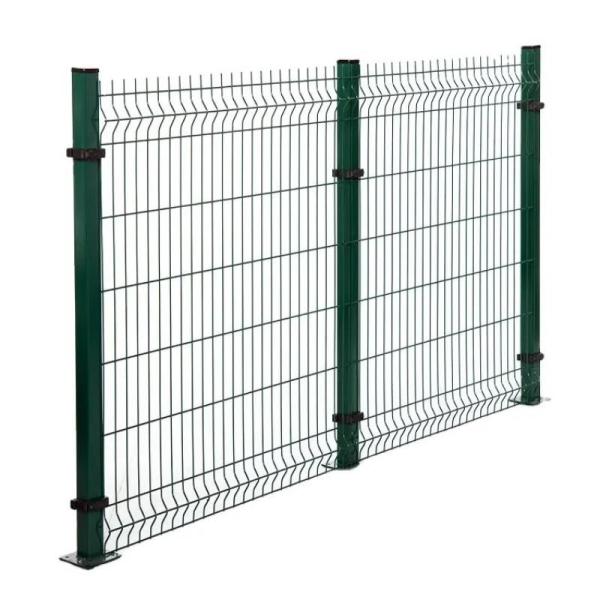 Hot Sale Outdoor Garden 3D Triangle Fence Panel Galvanized 3D Bending Curved Welded Wire Mesh Fence