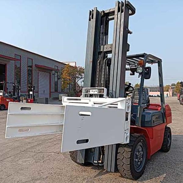 3500 Kgs Diesel Forklift 3.5 Ton Bale Clamp Chinese Engine Counterbalance