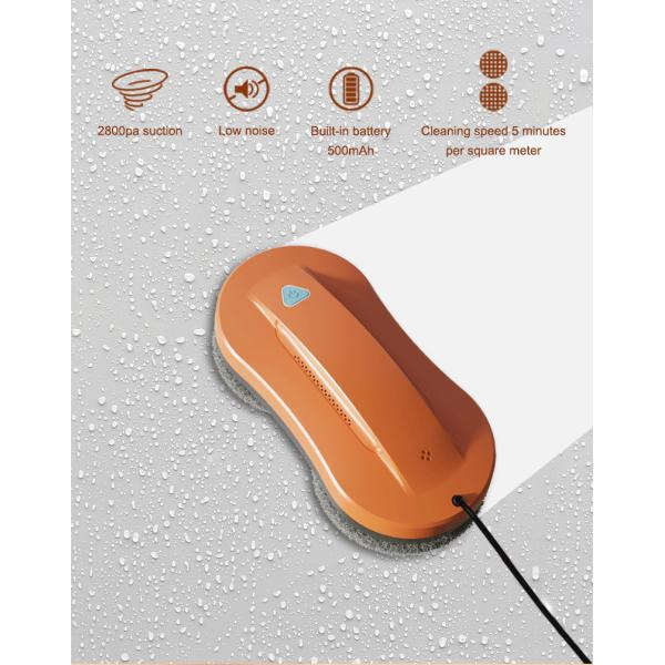 Electric Cordless Vacuum Cleaner Oem Manufacture Window Cleaning Robot Water Tank 50ml