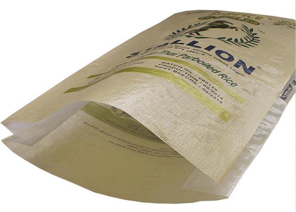 Agriculture Fertilizer Packing Woven Polypropylene Sacks 9 Color Printing Available