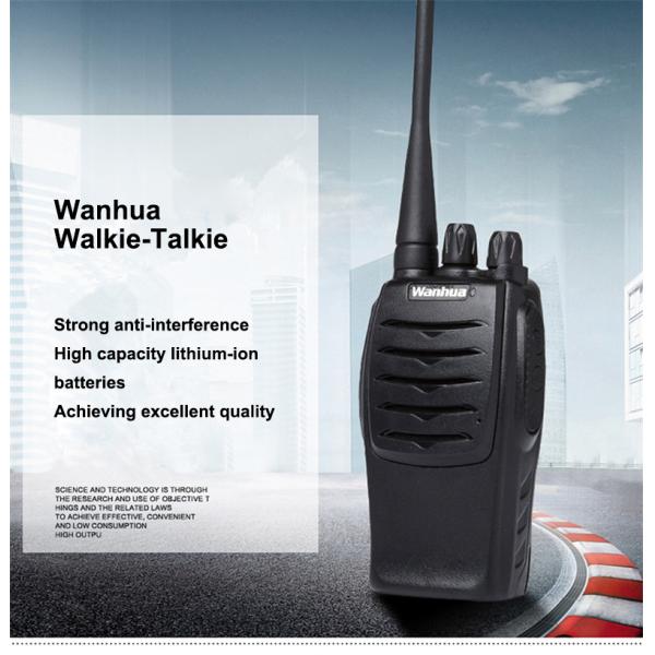 Wanhua WH27 Long Range Walkie Talkie Two-way Radio with -30 60°C Temperature Range